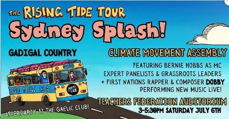 Rising Tide Tour: The Sydney Splash!