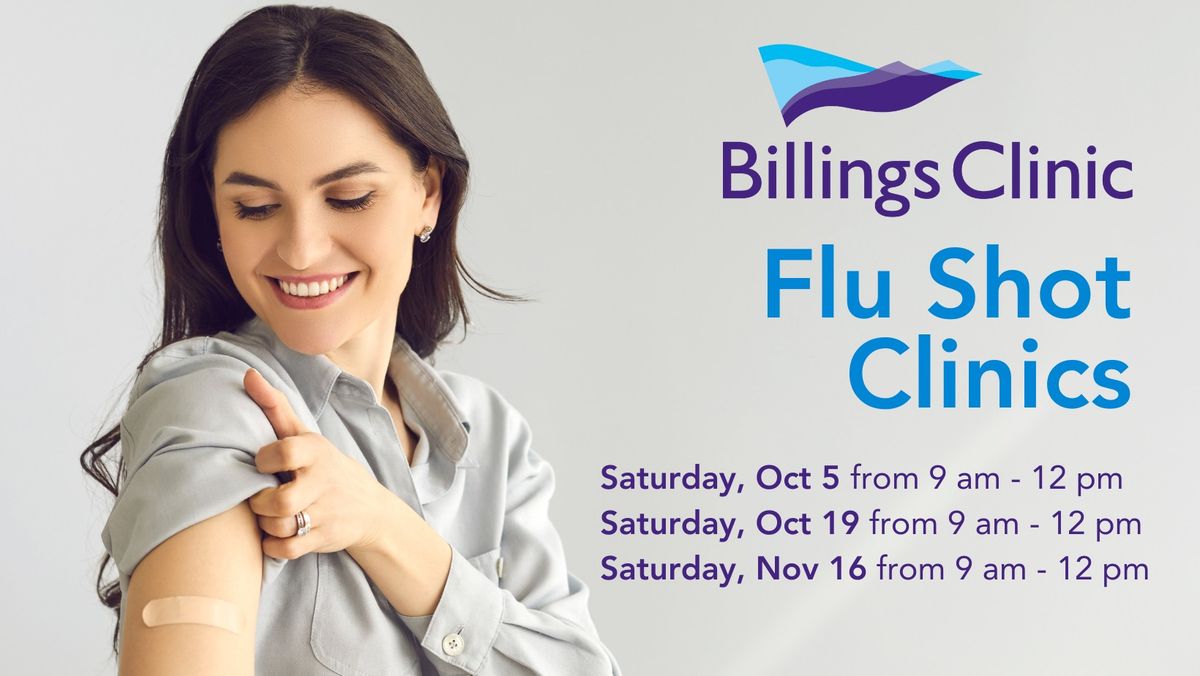 All Ages Flu Shot Clinic - By Appointment Only