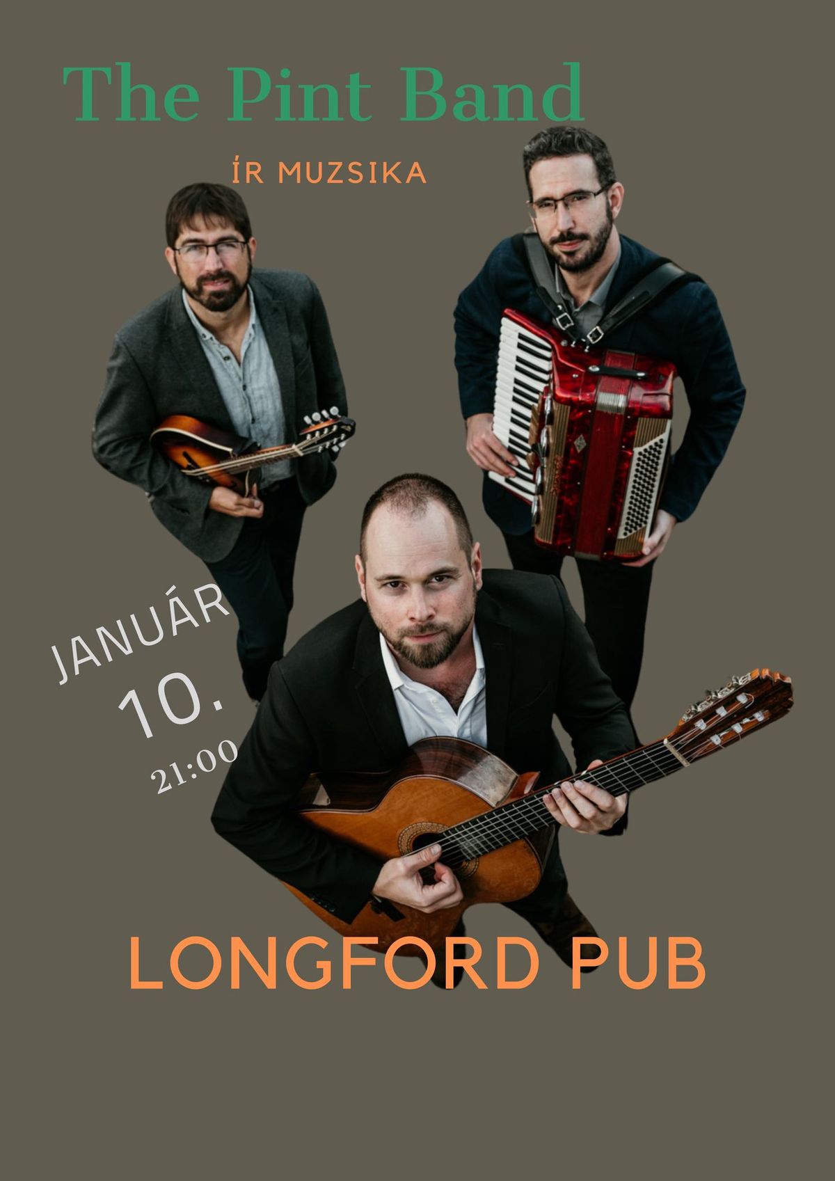 The Pint Band - Live Irish Music in Longford Pub