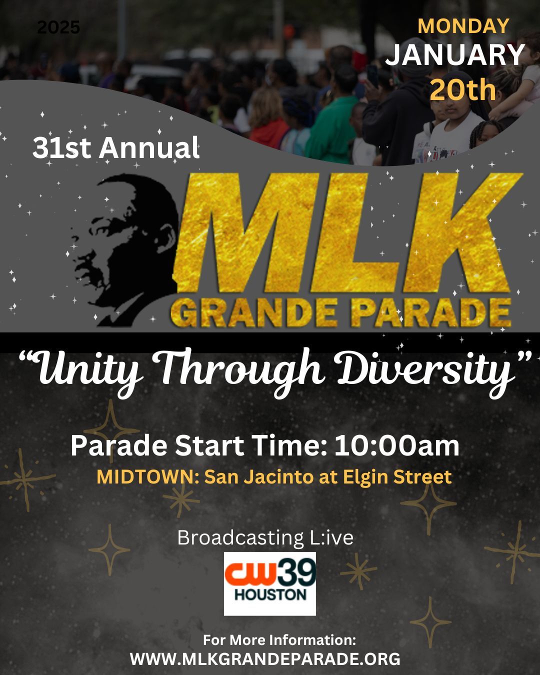 31st Annual MLK Grande Parade Midtown Houston-2025