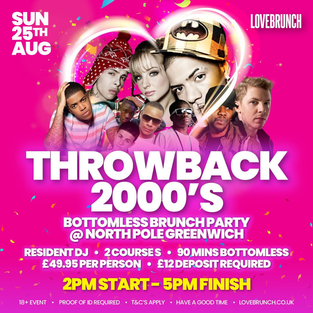 THROWBACK 2000's (BANK HOLIDAY BRUNCH PARTY)