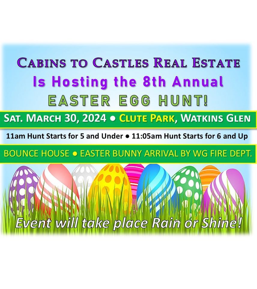 Easter Egg Hunt, CLUTE PARK, Watkins Glen