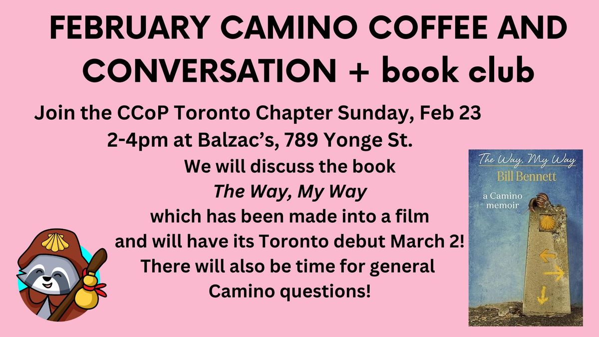 February Camino Coffee + book club