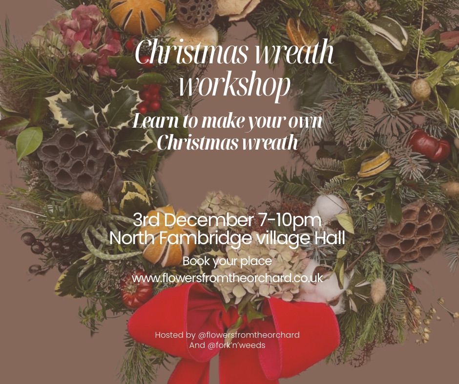 Festive Wreath Making Workshop