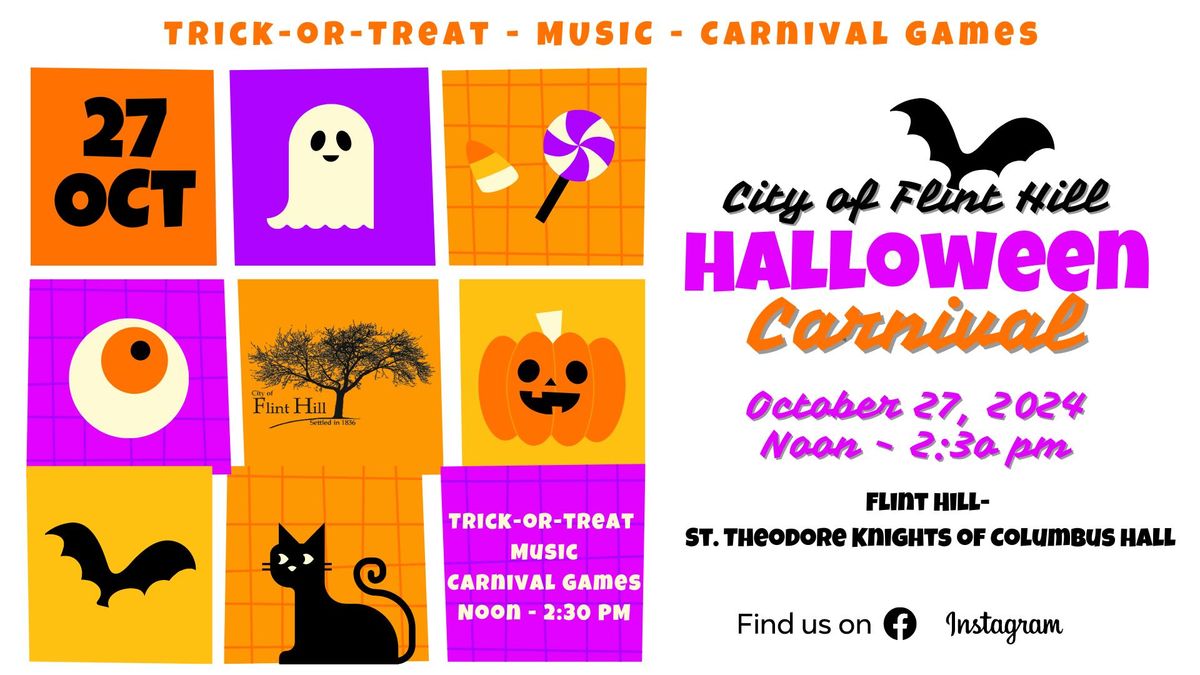 City of Flint Hill - Halloween Carnival 