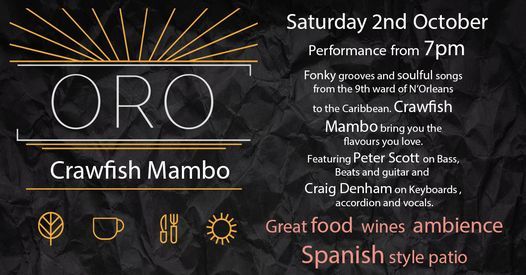 Oro Live: Crawfish Mambo