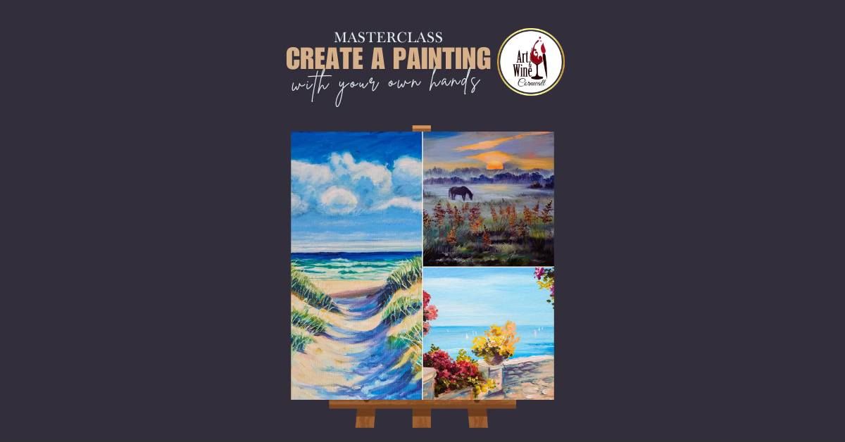 Art & Wine Painting Experience \ud83c\udfa8\ud83c\udf77