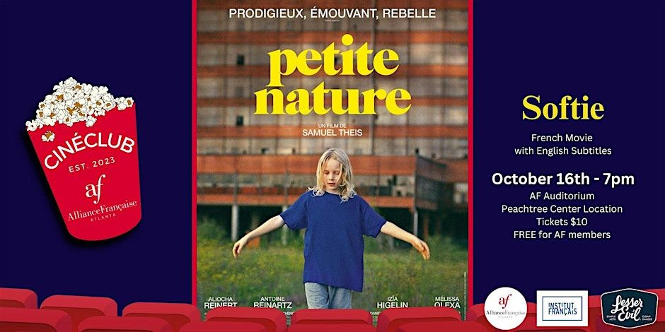 French Cin\u00e9club: Petite Nature (Softie)