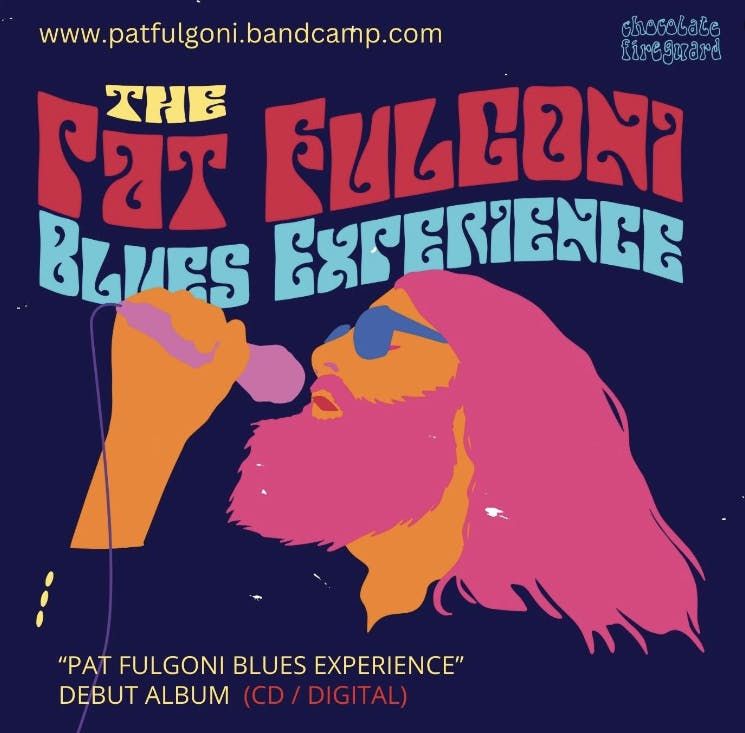 Pat Fulgoni Blues Experience ALBUM PARTY Huddersfield Blues Club SMILE BAR #3 UK blues airplay chart