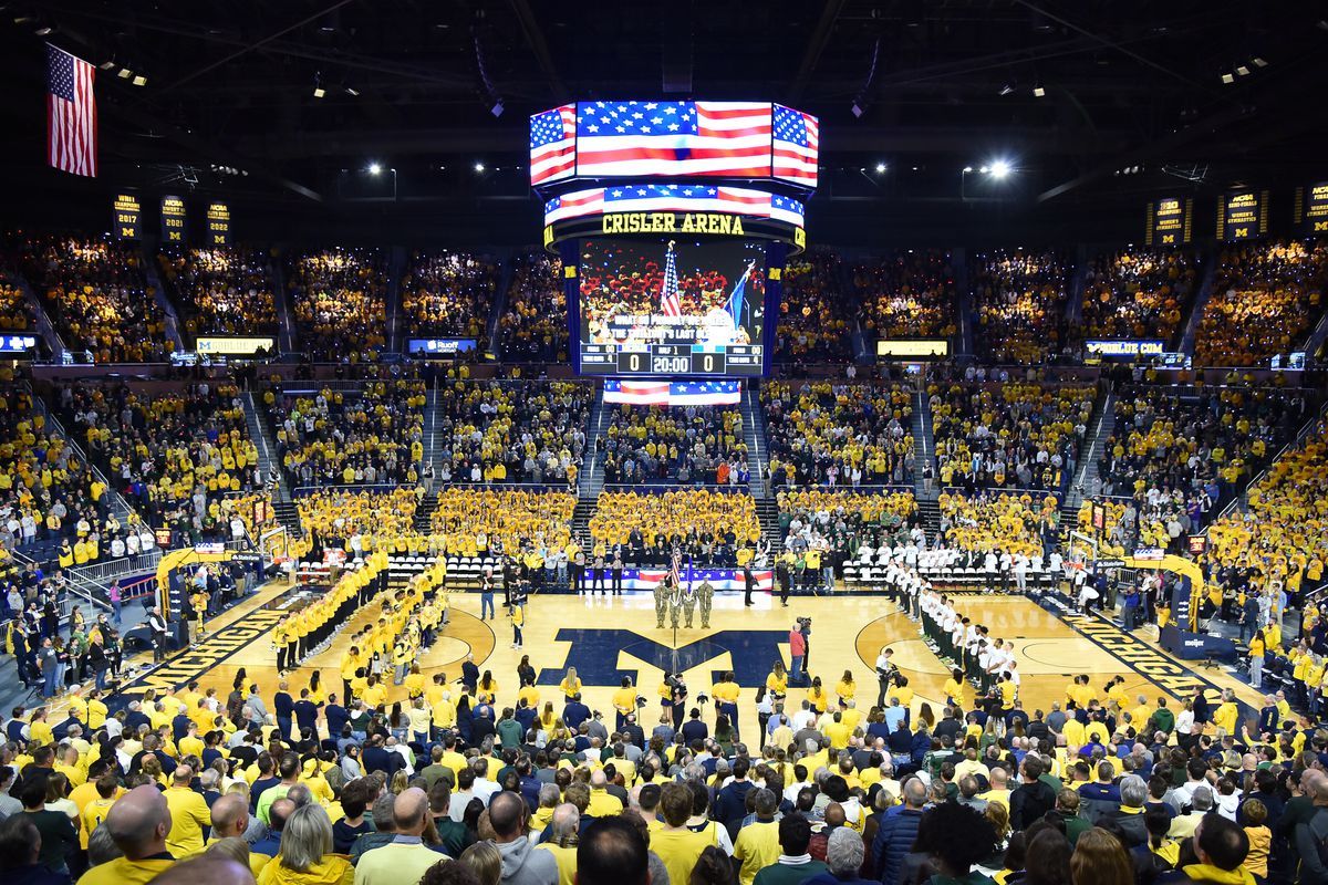 TCU Horned Frogs at Michigan Wolverines Mens Basketball