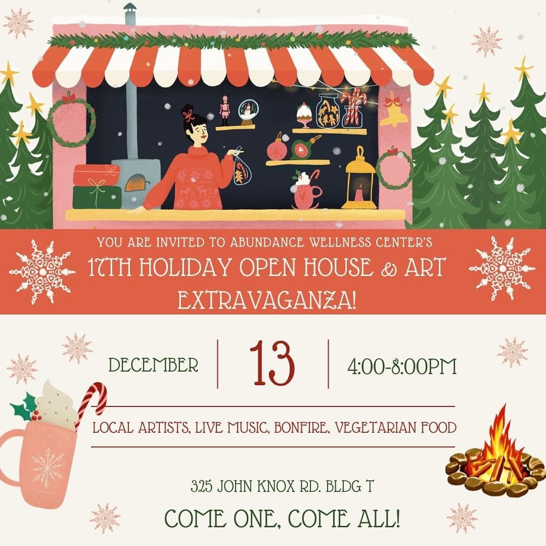 17th Holiday Open House & Art Extravaganza!