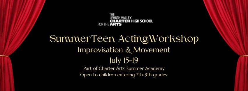 Teen Acting Workshop:  Improvisation & Movement