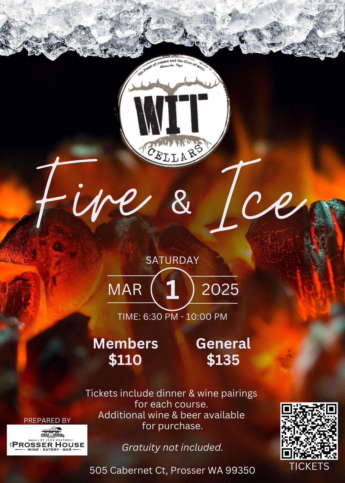 Fire n Ice Dinner - Prosser