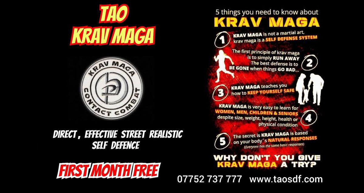 Tao Krav Maga Self defence 4 hour Course