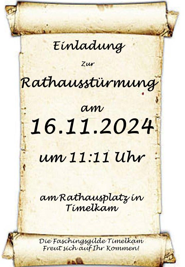 Rathausst\u00fcrmung 