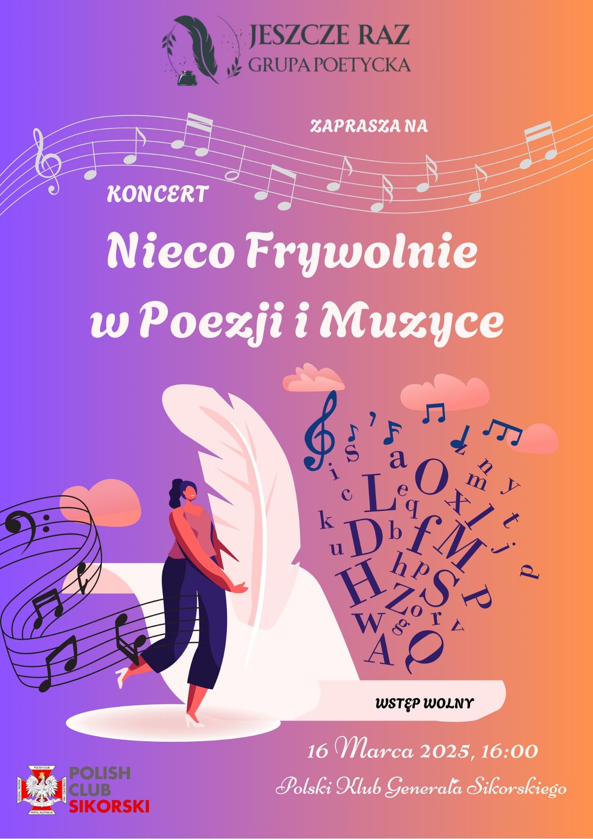 Nieco Frywolnie w Poezji i Muzyce - KONCERT (performance in Polish only)