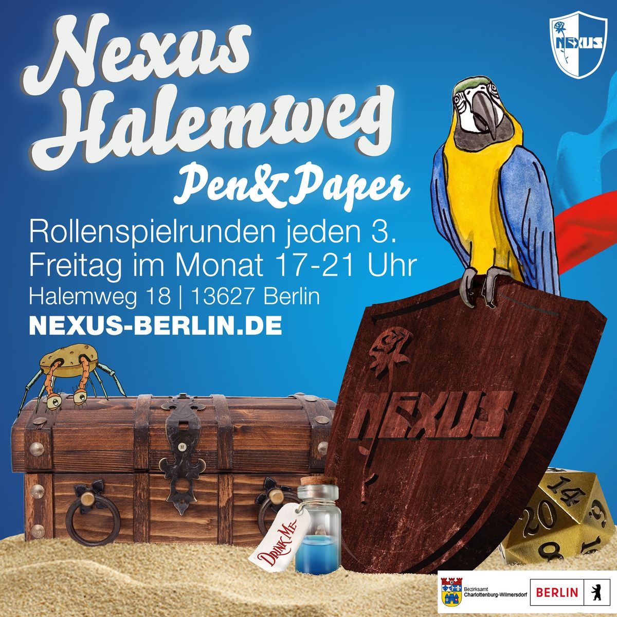 Nexus Halemweg - Pen & Paper - Runde I