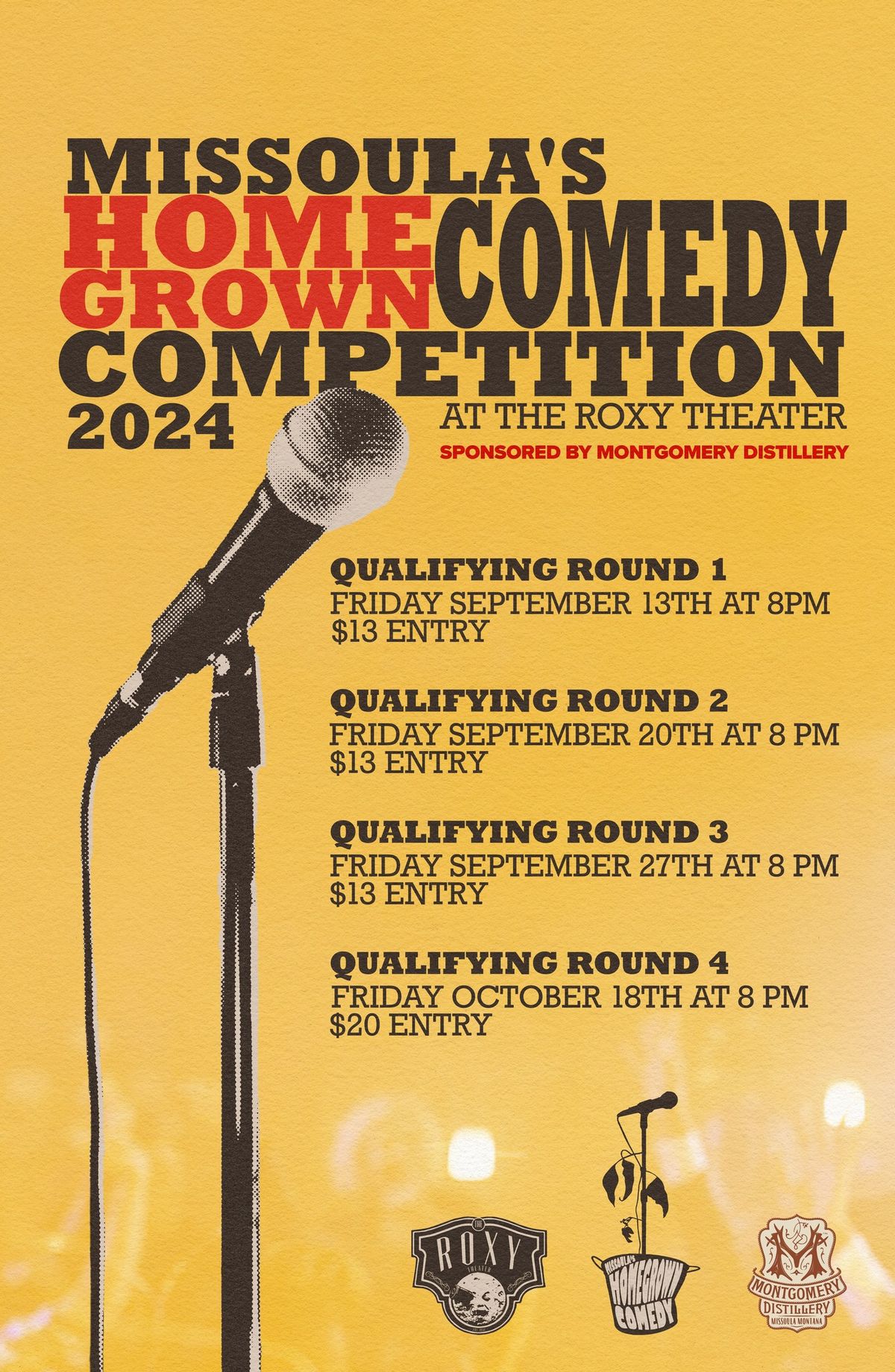 Missoula's Homegrown comedy Competition: The Finals!