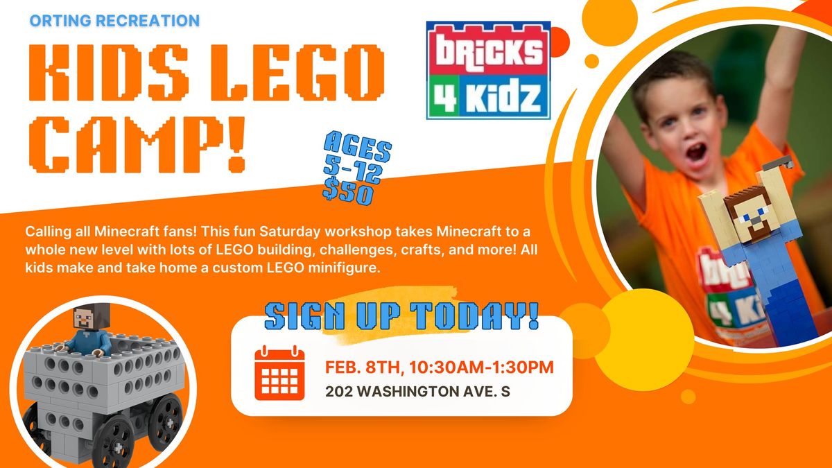 Bricks 4 Kidz LEGO Camp!