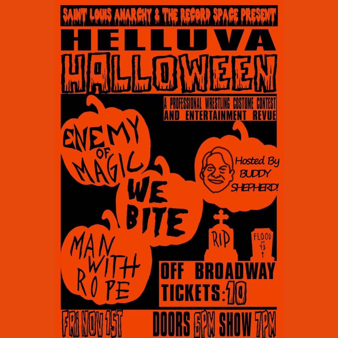 Saint Louis Anarchy & The Record Space Present: Helluva Halloween