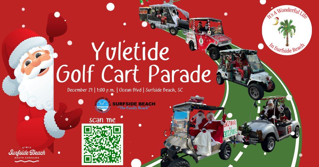 Yuletide Golf Cart Parade