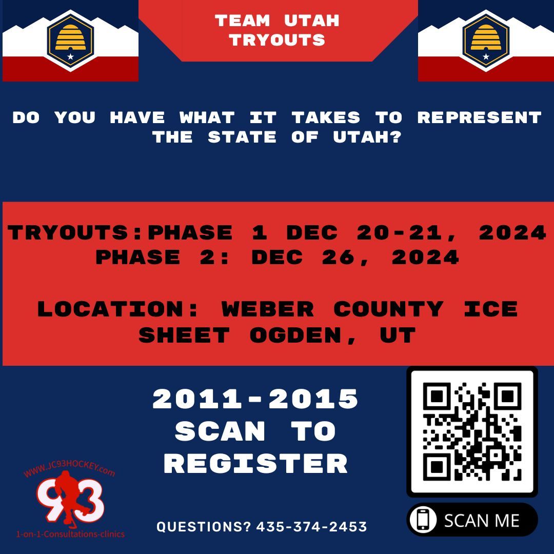 TEAM UTAH PHASE 1 TRYOUT DATES!