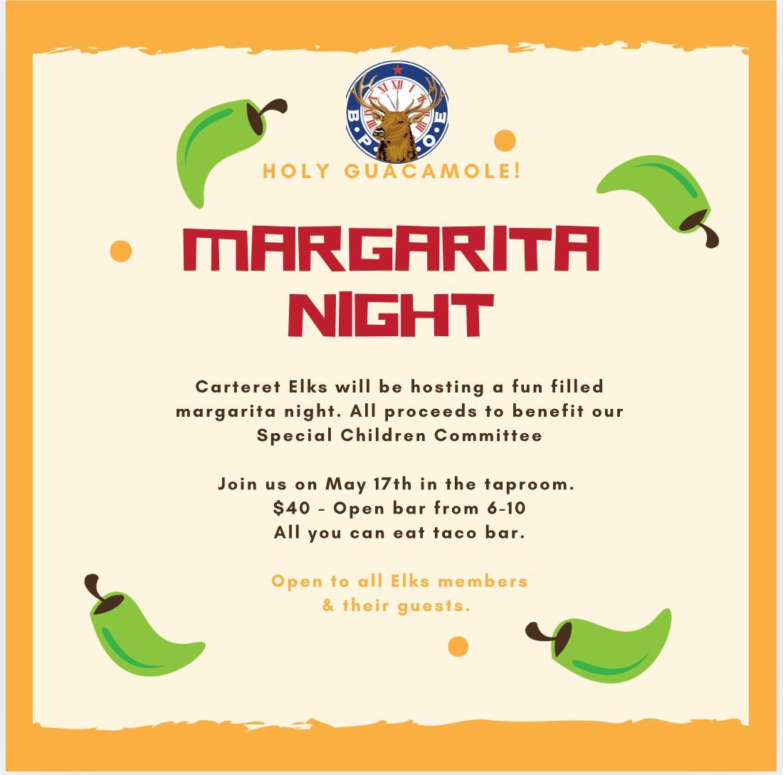 SCC Margarita Night Fundraiser!