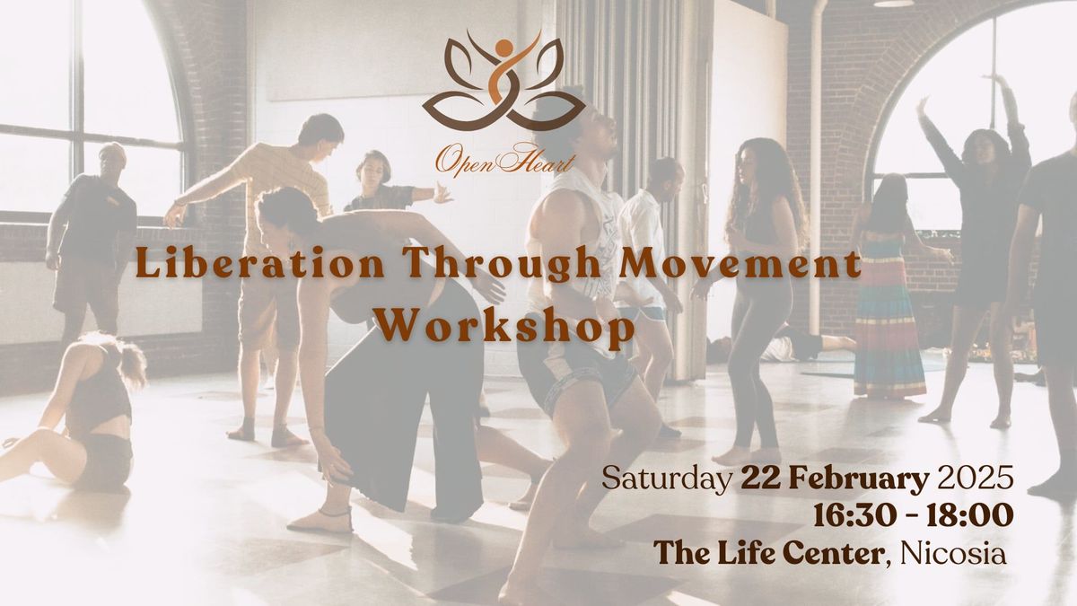 \ud83e\udd8bLiberation Through Movement Workshop 