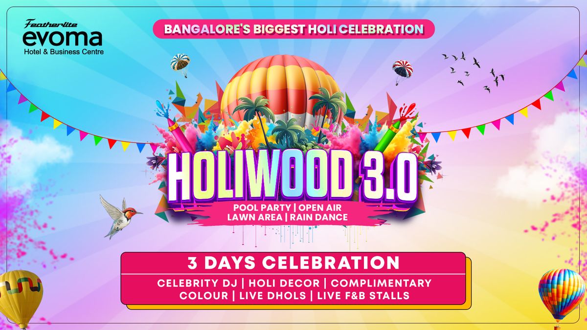 Biggest Pool - Rain Dance - Open Air Premium Holi Party 2025