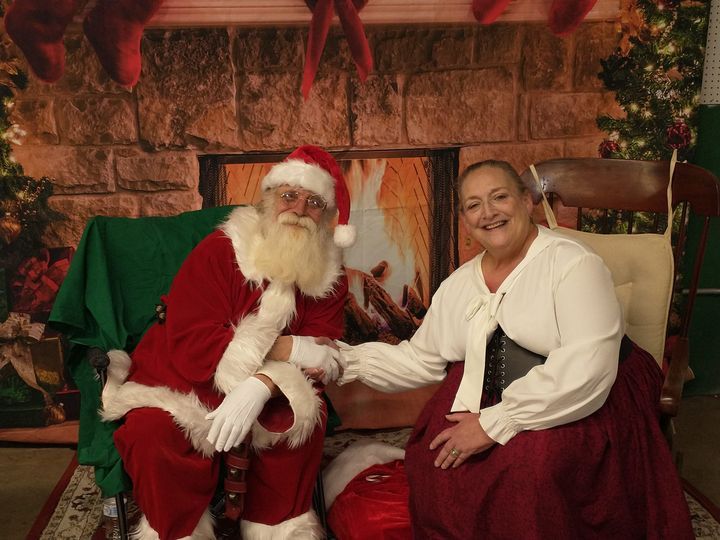 Mr. and Mrs. Claus Visit the Carroll County Farmer's Market