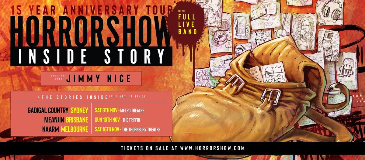 Inside Story 15 Year Anniversary Tour w\/ Jimmy Nice - BRISBANE