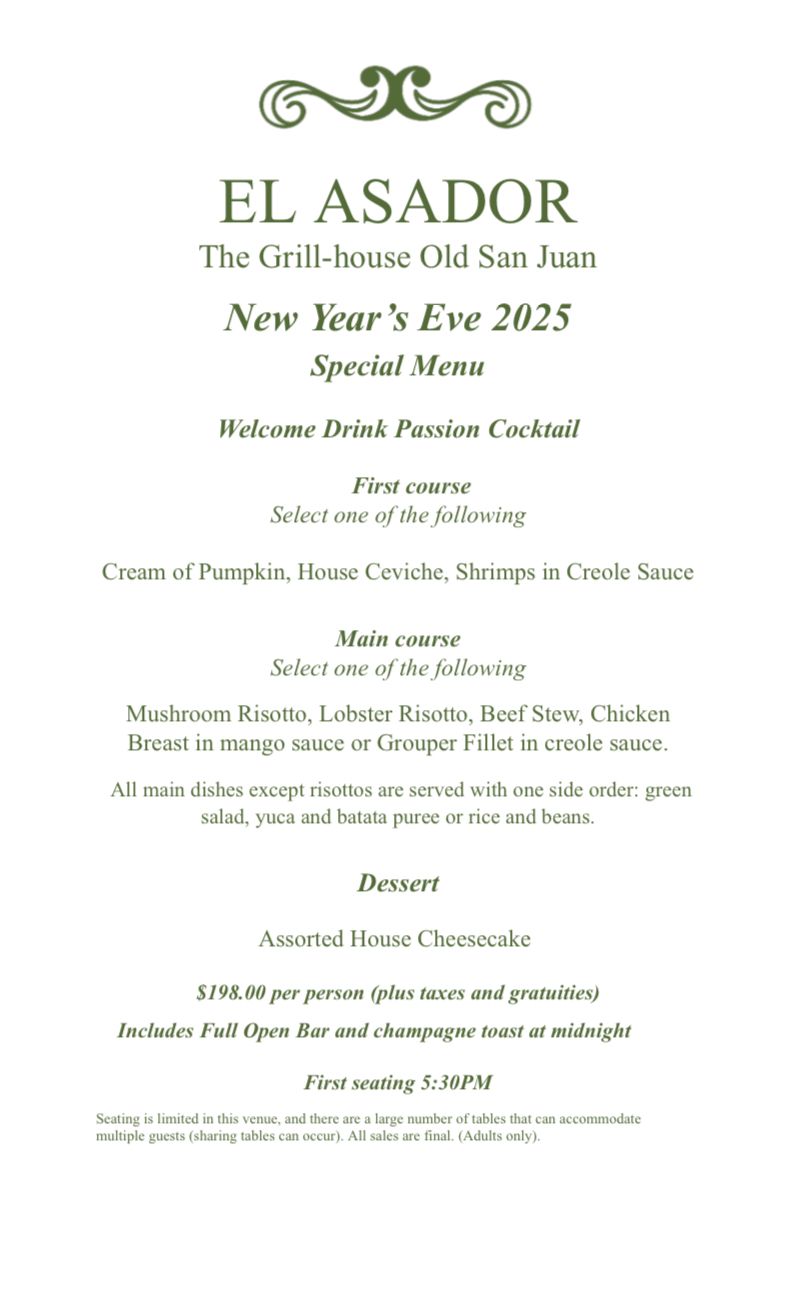 New Year's Eve Event 2025