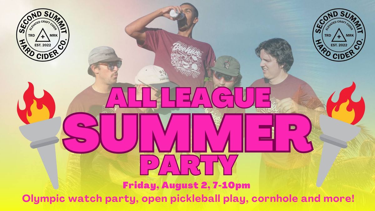 All Leagues Summer Party!