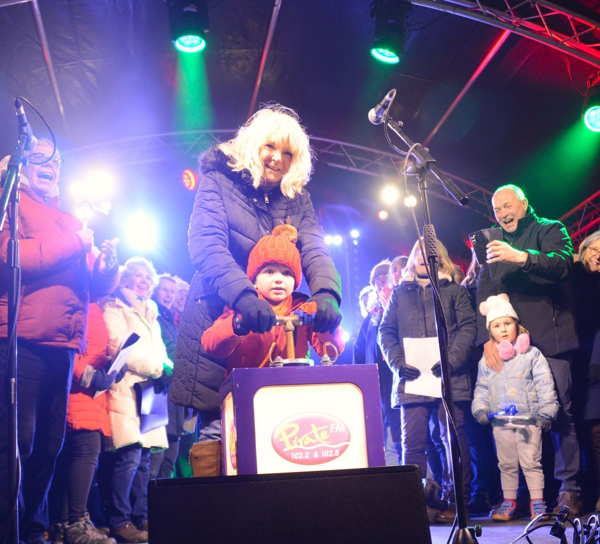 Christmas Lights Switch-On