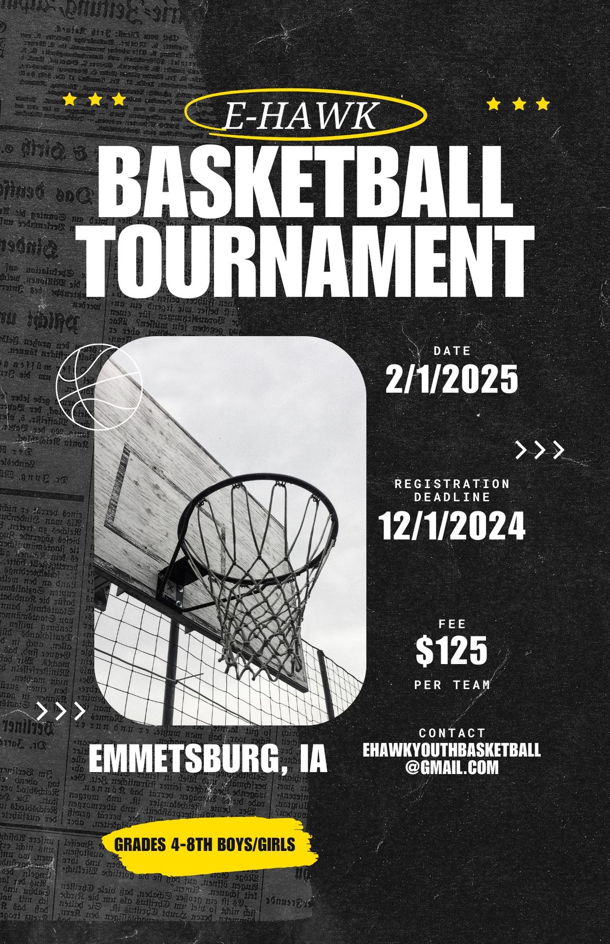 Emmetsburg February 1 Tournament