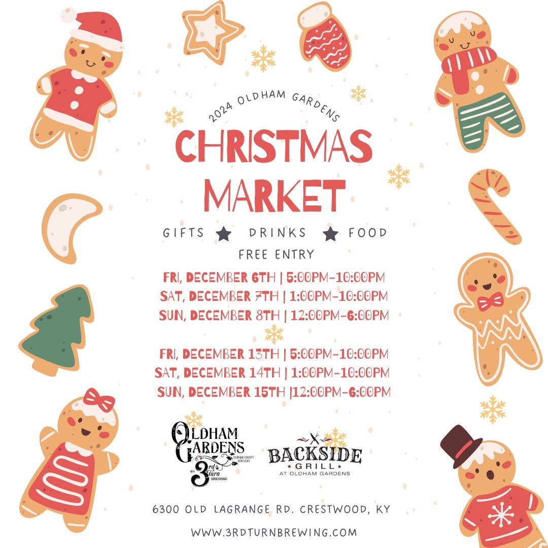 2024 Oldham Gardens Christmas Market 