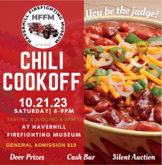 Haverhill Firefighting Museum's Annual Chili Cook-Off!