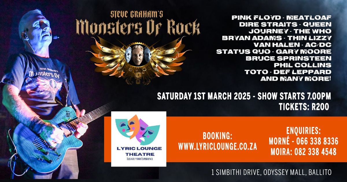 Monsters of Rock with Steve Graham