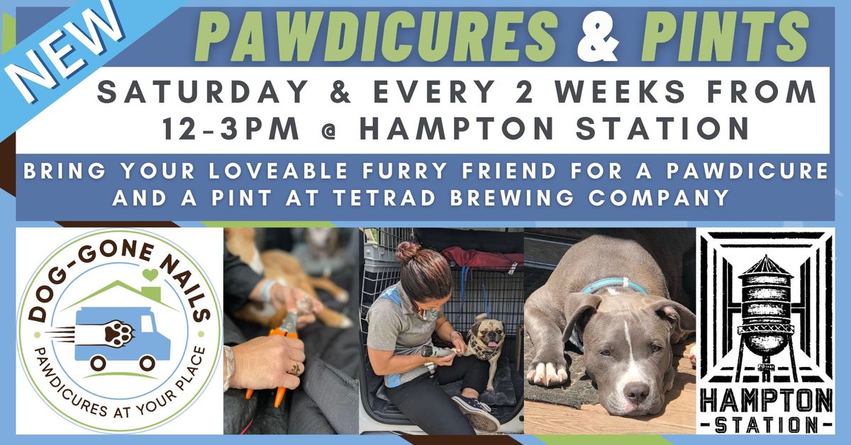 It's Back! Pawdicures & Pints with Dog Gone Nails