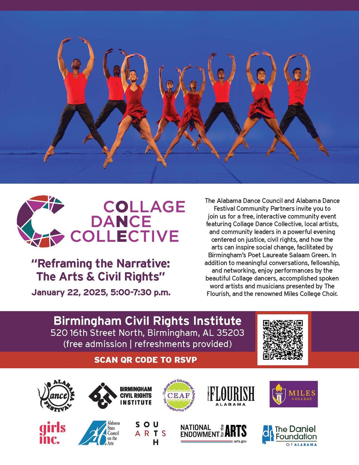 Alabama Dance Festival Community Night - Reframing the Narrative: The Arts & Civil Rights