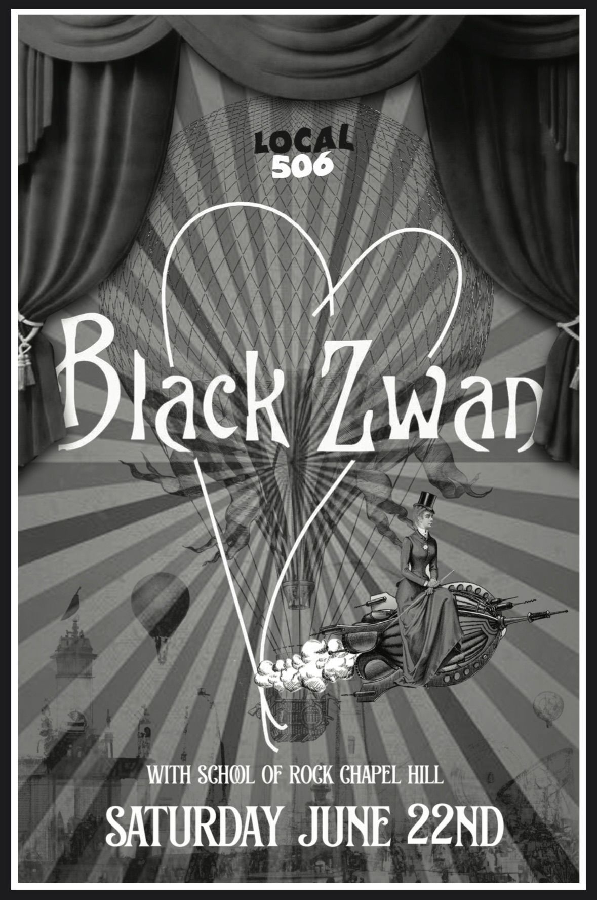 BLACK ZWAN W\/ SCHOOL OF ROCK CHAPEL HILL