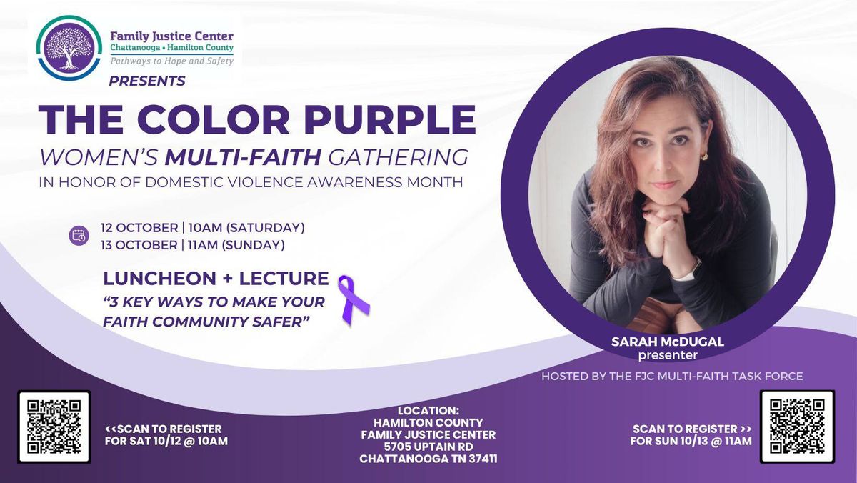 The Color Purple | Women\u2019s Multi-Faith Gathering Against Abuse