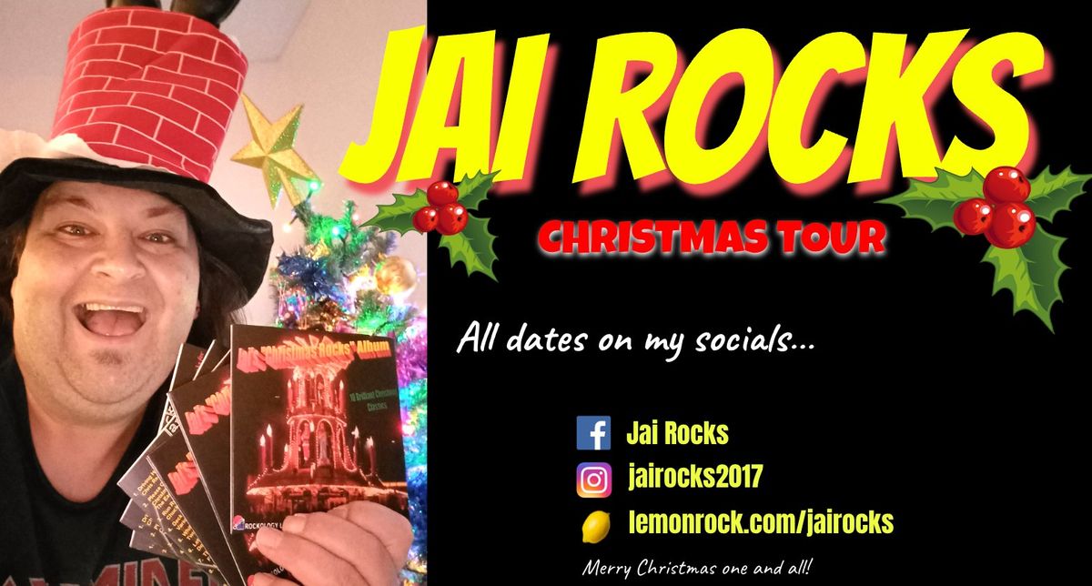 JAI ROCKS CHRISTMAS SHOW at The Railway Brew House, Newton Abbot