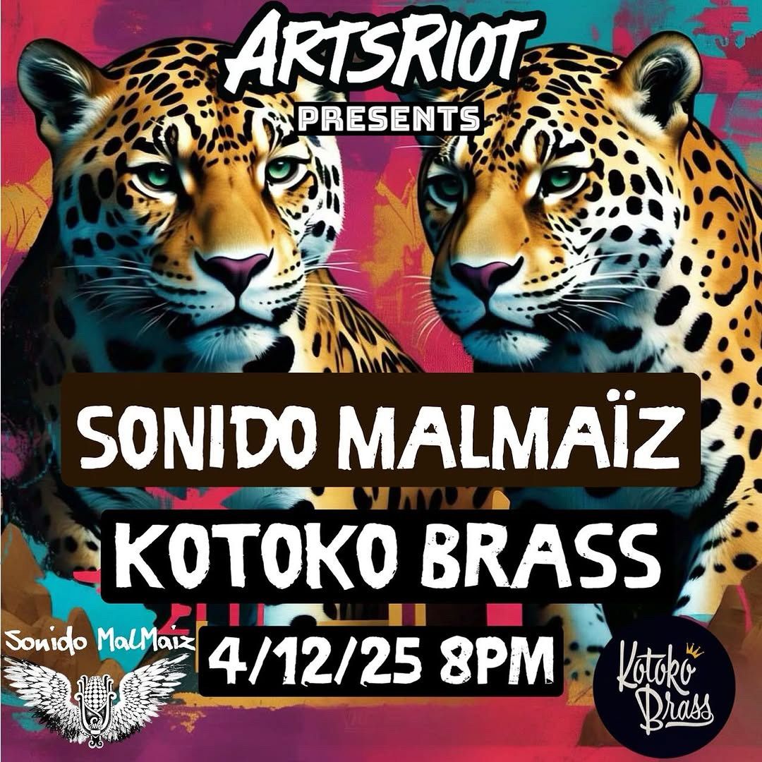 Sonido MalMaiz with Kotoko Brass at Arts Riot 