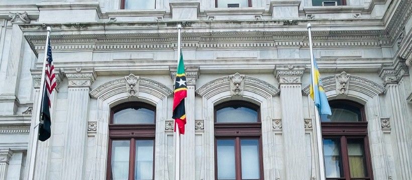 St. Kitts Nevis 41st Independence Anniversary Flag Raising Ceremony