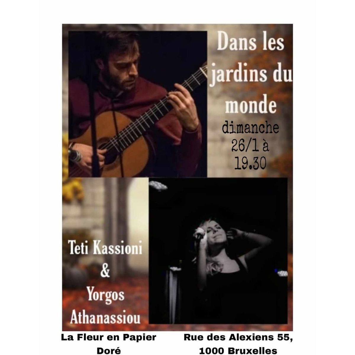 Teti Kassioni & Yorgos Athanasiou ~Dans les jardins du monde