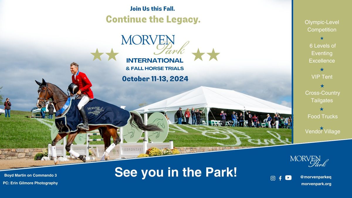 Morven Park International & Fall Horse Trials