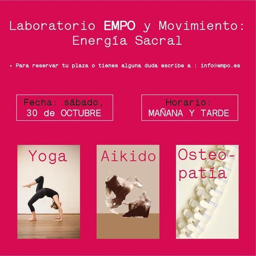Laboratorio EMPO y Movimiento: Energ\u00eda Sacral