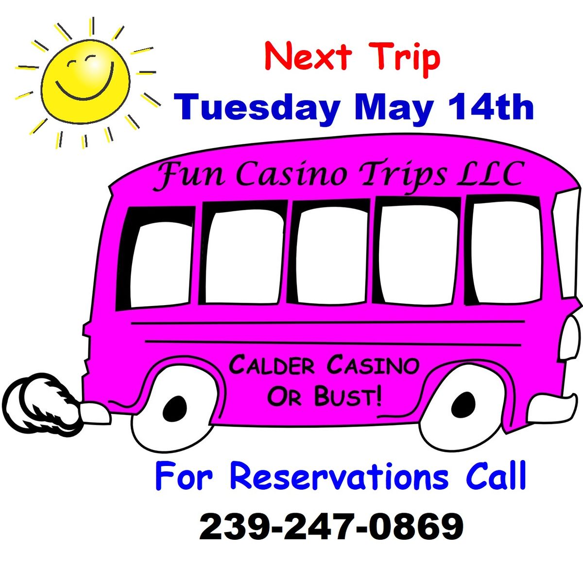 Entertaining Bus Trip to Calder Casino!