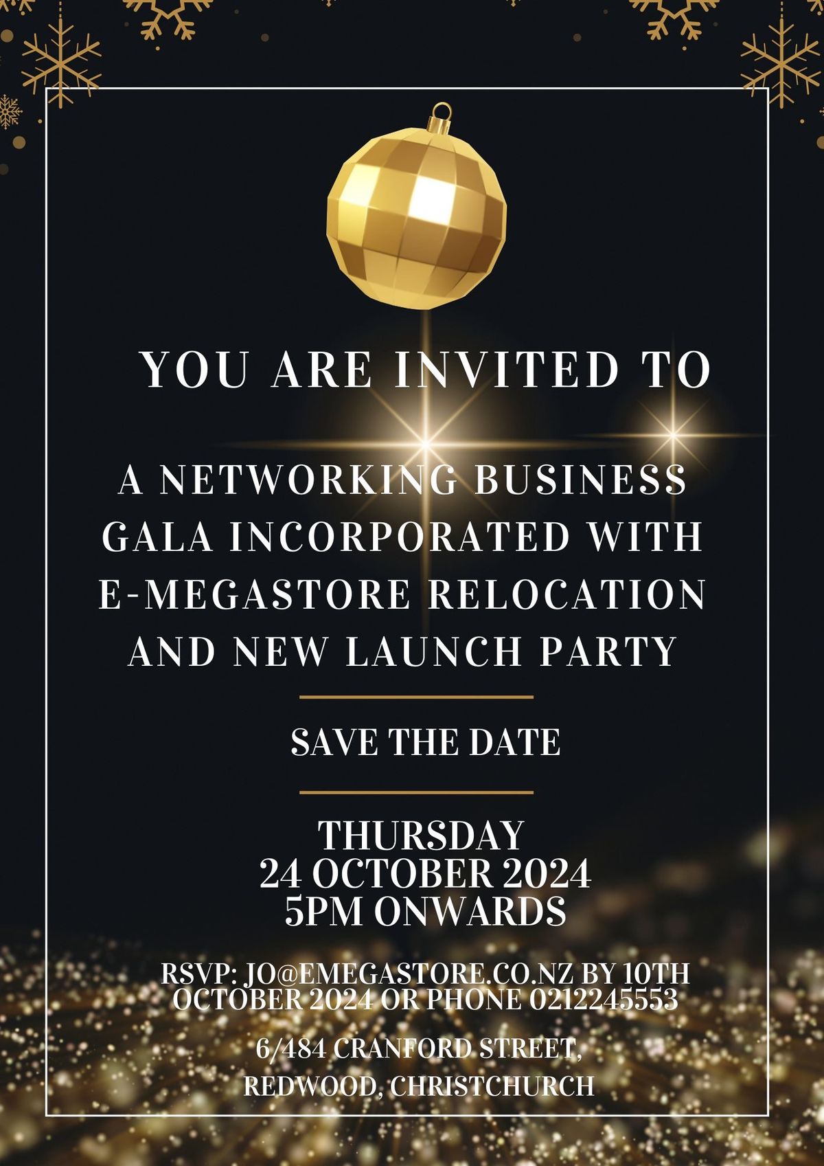 E-Mega Relocation and Networking Gala